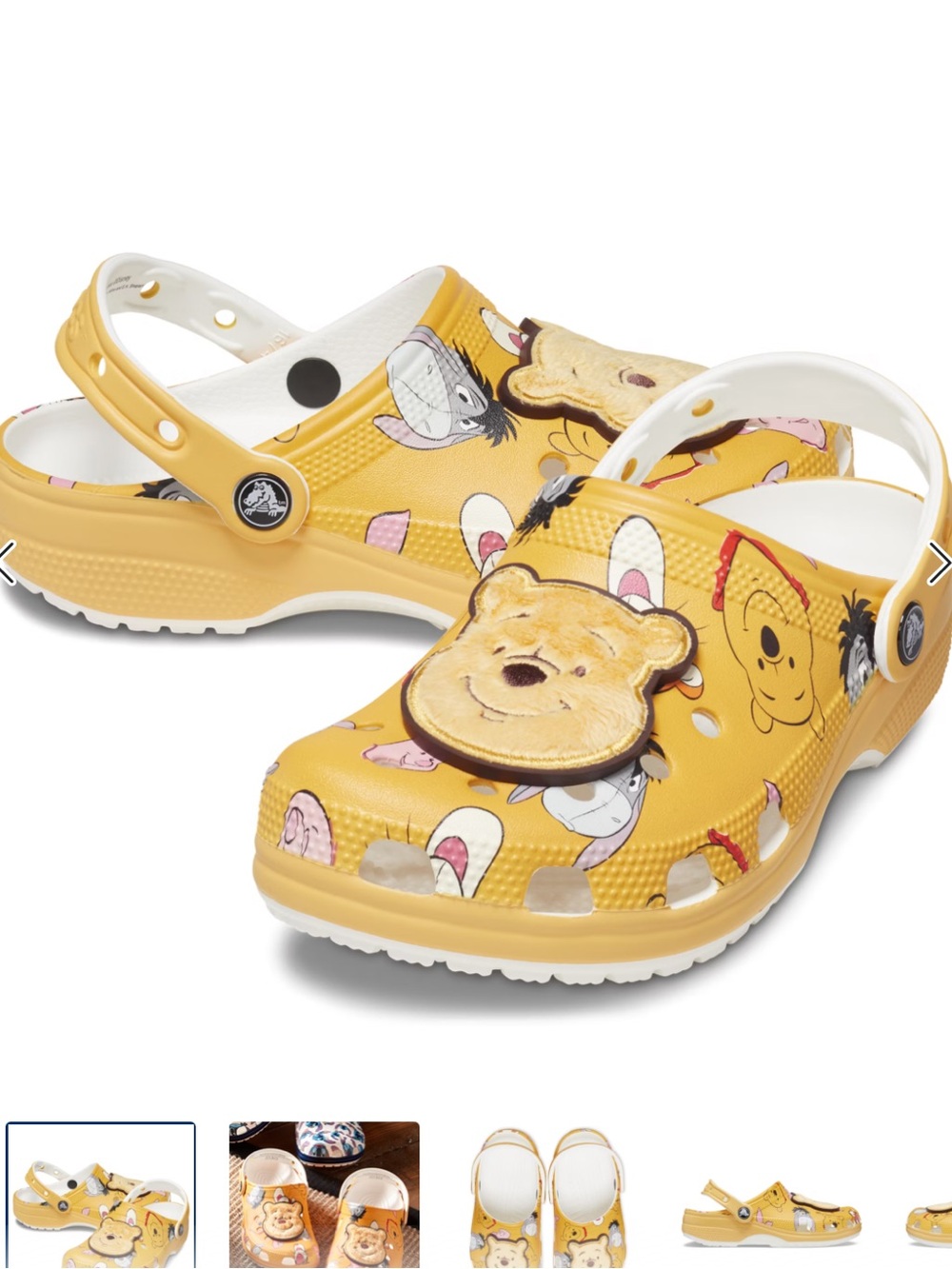 Winnie the Pooh Croc Clogs